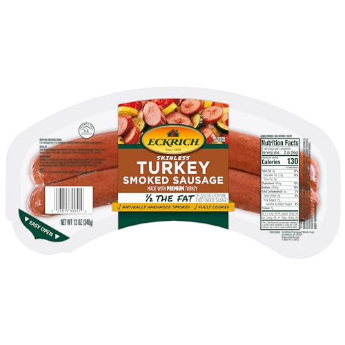 Eckrich Skinless Turkey Smoked Sausage 12 OZ