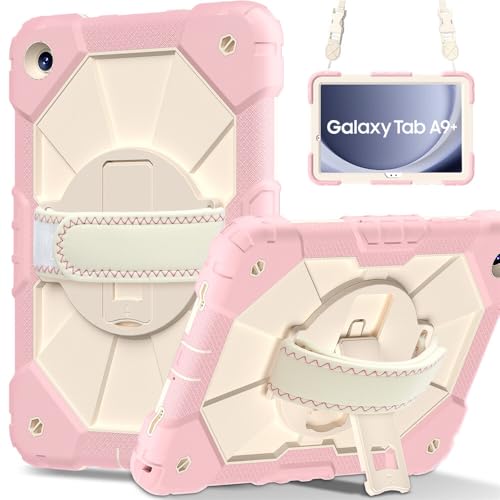 Coque silicone Samsung Galaxy Tab A9 Plus SM-X210 rigide protection bleu coloré