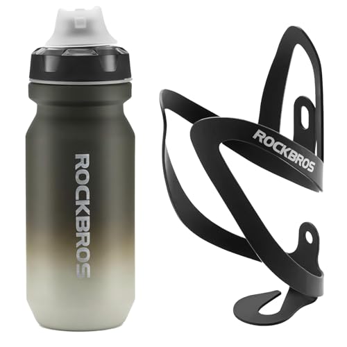 Porte-Bouteille en Alliage d’Aluminium Modèle Cygne et Gourde Vélo Étanche ROCKBROS