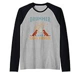 Photo Gallery drummer and dog lover drummer music player drumming e cani maglia con maniche raglan Photo Gallery drummer and dog lover drummer music player drumming e cani maglia con maniche raglan