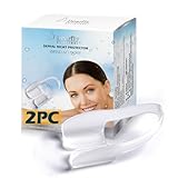 Grind No More Night Guard, Night time Protection for Teeth, BPA Free, Sleep Well, Ready to Wear, 2 Count (Pack of 1), Comes with Storage Box. One Size Fits All, Anti-Grinding Guard, Teeth Protector,