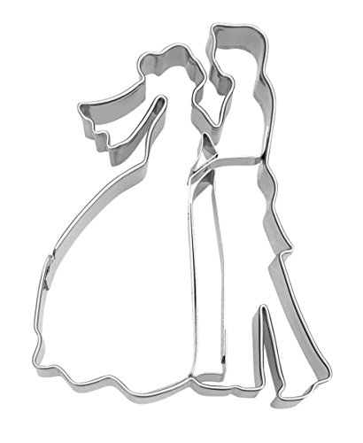 Städter Coppia di sposi Circa 8 cm, Acciaio Inox
