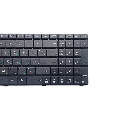 Russian Keyboard for Asus N53 X53 X54H k53 A53 N60 N61 N71 N73S N73J P52 P52F P53S X53S A52J X55V X54HR X54HY N53T… - Image 5