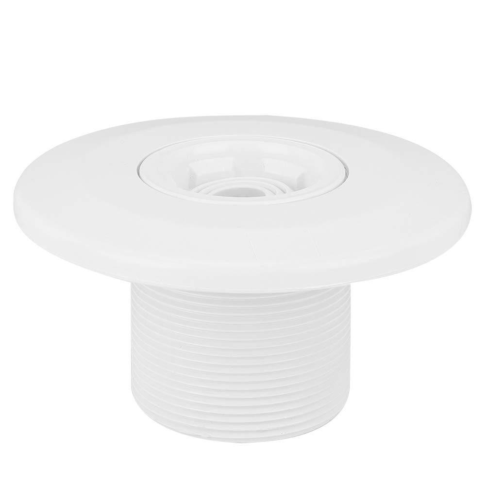 Swimming Pool Jet Massage Nozzle, 360 Degree Rotating, Pool Wall Return Fitting 2in, Easy Installation, Adjustable Outlet, Robust Material, for Swimming Pool, Hot Spring, SPA