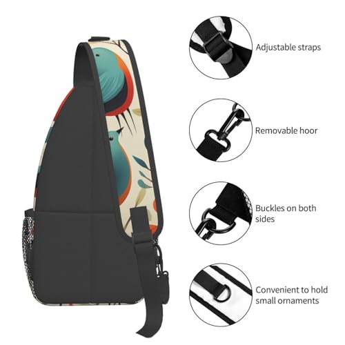 Bolso tipo bandolera pequeño para senderismo unisex miniatura 5