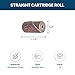 Benchmark Abrasives Aluminum Oxide Straight Sanding Cartridge Rolls for Blending Deburring Polishing Sanding Metals, Rotary Sander - Die Grinder Abrasives (10 Pack)(1/2