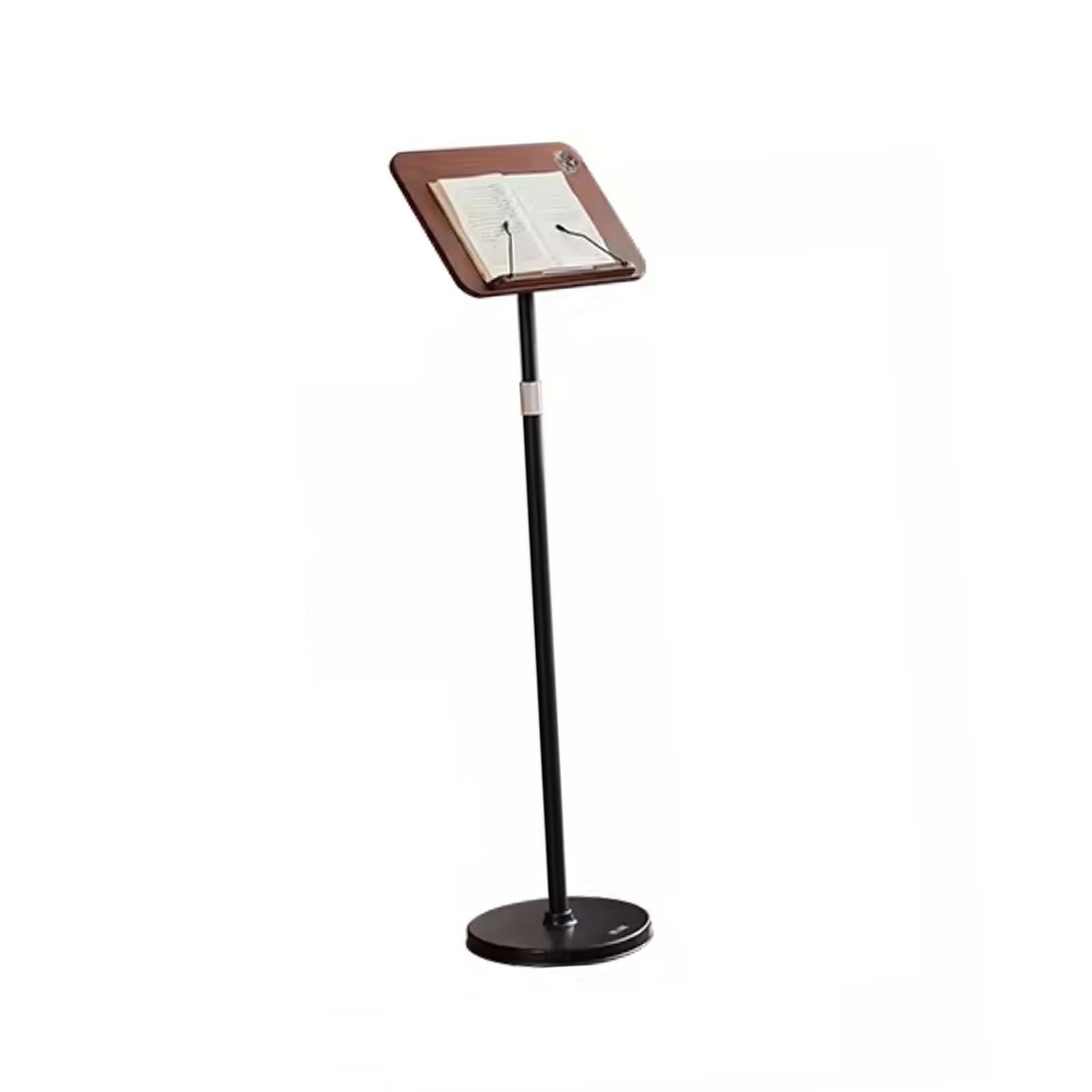 Support de livre réglable en bois pour lecture, support de livre de cuisine, support de projecteur d'ordinateur portable