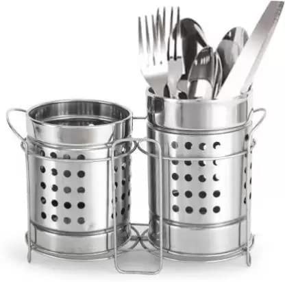 Pingaksha Cutlery Holder - Steel Stand -1 Pingaksha Cutlery Holder - Steel Stand -1