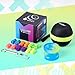 Yoyo K2 Crystal - Professional Responsive Yoyo for Kids 8-12, Dual Purpose Yo-Yo for Advanced + Extra Unresponsive Yo Yo Bearing + 12 Yoyo Strings+Storage Bag + Removal Tool ( SkyBlue Yellow)