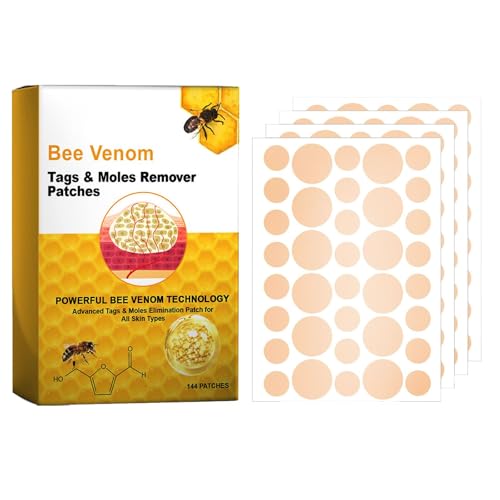 KOAHDE Eliminador De Marcas En La Piel,Crema Alivio De Verrugas,Mole Removal Patches,EliminacióN De Verrugas,Parche Para Acné y Granos,Eliminación Rápida Y Segura de Etiquetas Y Lunares,150PC
