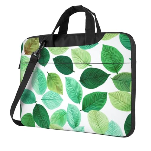 Bolso para portátil Fresh Green Leaf 15.6 pulgadas impermeable miniatura 1