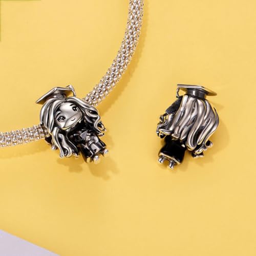Image of Boy Charm 925 Sterling Silver Girl Charm Birthday Charm Love Charm Gift Charm for Pandora Charm Bracelet