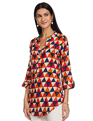 Image of Women's A-Line Kurta (ALC2099-XL Multi-Coloured X-Large)