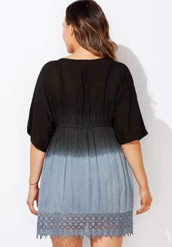 Swimsuits For All Women's Renee Ombre Cover Up Dress (Plus Sizes Available)2