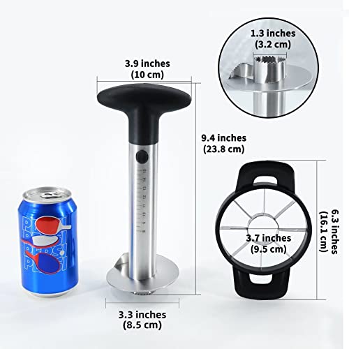 image for Newness Pineapple Corer and Slicer Tool, Robust Pineapple Core Remover