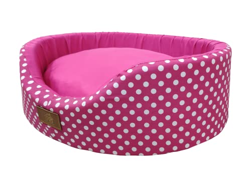 Fábrica Pet Cama Oval Unic Rosa, Médio