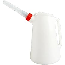 2/3/4 Liter Oil Measuring Jug Lightweight Oil Pot Translucent Graduated Measuring Container with Flexible Long Spout
