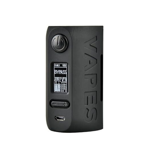 Vapor Storm Pum Storm230 200W Box Mod, Support TC/VV/VW/Bypass/TCR Mode, Powered by Dual 18650 Battery, with OLED Screen E Cigarette 510 VStorm Vape Mod -No Nicotine (Black)