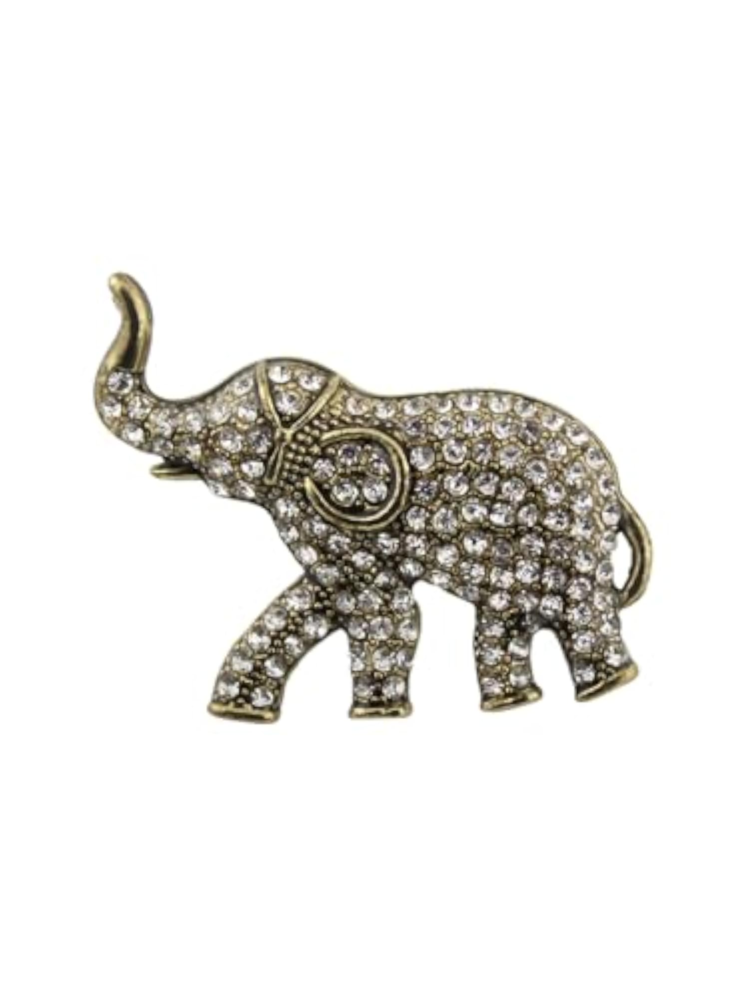 Men's Baby Elephant White Colour Brooch