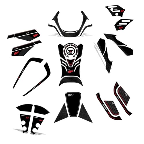 Autocollants Tracer 9 GT 2023 protection réservoir pour road trip