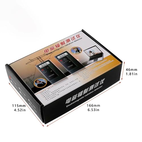 Detector de Radiación de Campo Eléctrico y Magnético iDili DT-1130 miniatura 6