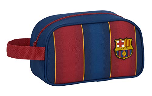 Safta - F.C. Barcelona M248 Trousse de Toilette Bleu Marine/Grenat Taille M Cover