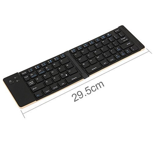 MOBIRON F66 Foldable Multifunction Bluetooth Keyboard Compatible with