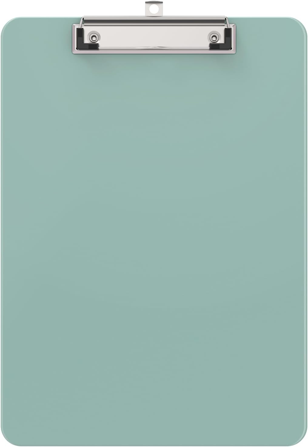 Plastic Clipboards, A4 Deep Green Clip Board 8.5x11 for Classroom, Students, Kid, Woman, Size 9" x 12.5" with Low Profile Clip, Office & School Supply Deep Green 1 Pack