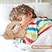 SuzziPals Teddy Bear Stuffed Animals, Microwavable Stuffed Animal Heating Pads for Cramps & Pain Relief, Bear Stress Relief Toy for Anxiety, Cuddle, Companion, Bear Plush Gifts for Girls Boys Adults