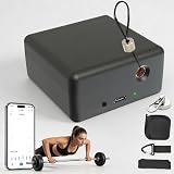 DHMYDPDZ velocità e Forza VBT App-Controllo Linear Encoder Cube, Encoder Lineare per Powerlifting E Salti Verticali, Batteria da 50 Ore, Avvisi vocali, sensore servo Industriale, precisione <1%