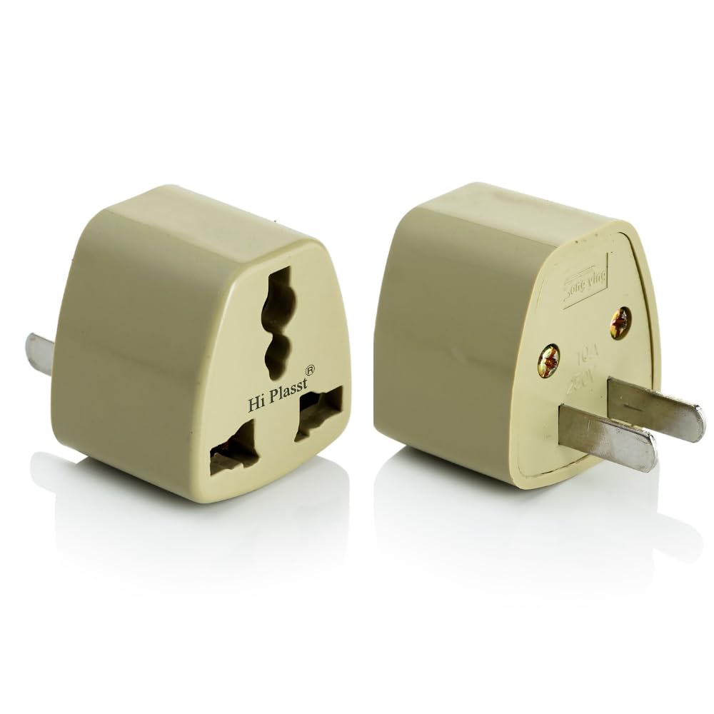 Hi-PLASST India to USA Converter Plug (Type A) Pack of 1, 2Pin American Plug, Universal Travel Charger for Canada, Mexico, Brazil, Philippines, Thailand, Taiwan, Japan,-image-26