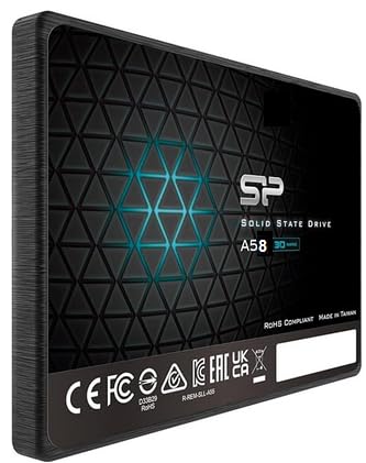 1TB SSD 3D NAND A55 SLC Cache Performance Boost SATA III 2.5