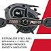 Abu Garcia Revo SX Low Profile Baitcast Fishing Reel