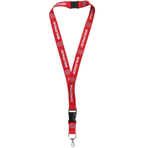 NCAA Siskiyou Sports Fan Shop North Carolina State Wolfpack Lanyard 21 inch Team Color