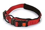 Karlie Art Sportiv Premium, Hundehalsbänder, Nylon, Rot, 35-40x2 cm