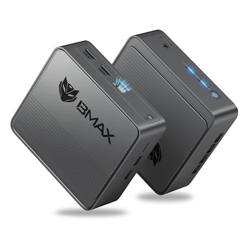 BMAX Mini PC B3 N5095 (fino a 2,9 GHz) 8 GB RAM/256 GB SSD W-11 Pro Mini computer desktop Display doppio schermo 4K Cover push-pull WiFi5/Dual HDMI/USB 3.0/BT4.2 Micro PC Mini computer