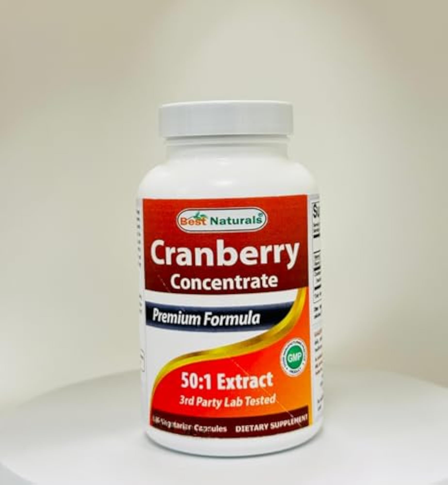Cranberry Supplement, 3X Strength, 12600mg, 180 Veggie Capsules