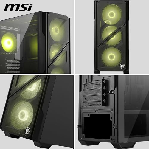 Caja PC Mag Forge M110R semitorre ATX con cristal templado y gran flujo de aire 7
