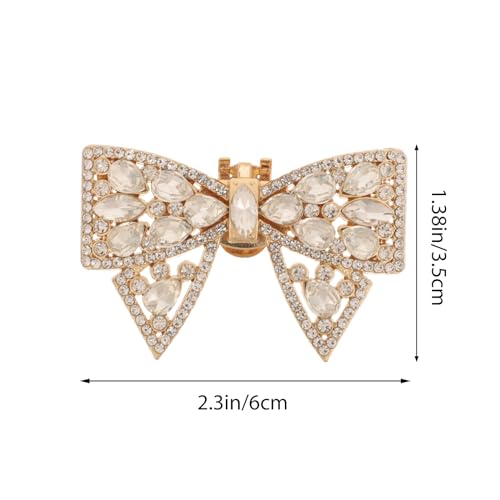 Clips de chaussures nœud strass pour transformer vos talons