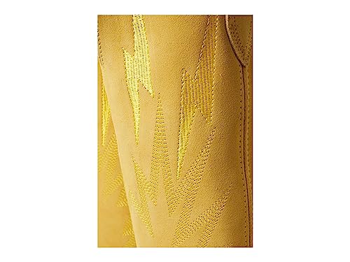 Image of Dingo Womens Thunder Road Embroidered Snip Toe Casual Boots Knee High Mid Heel 2-3 inch