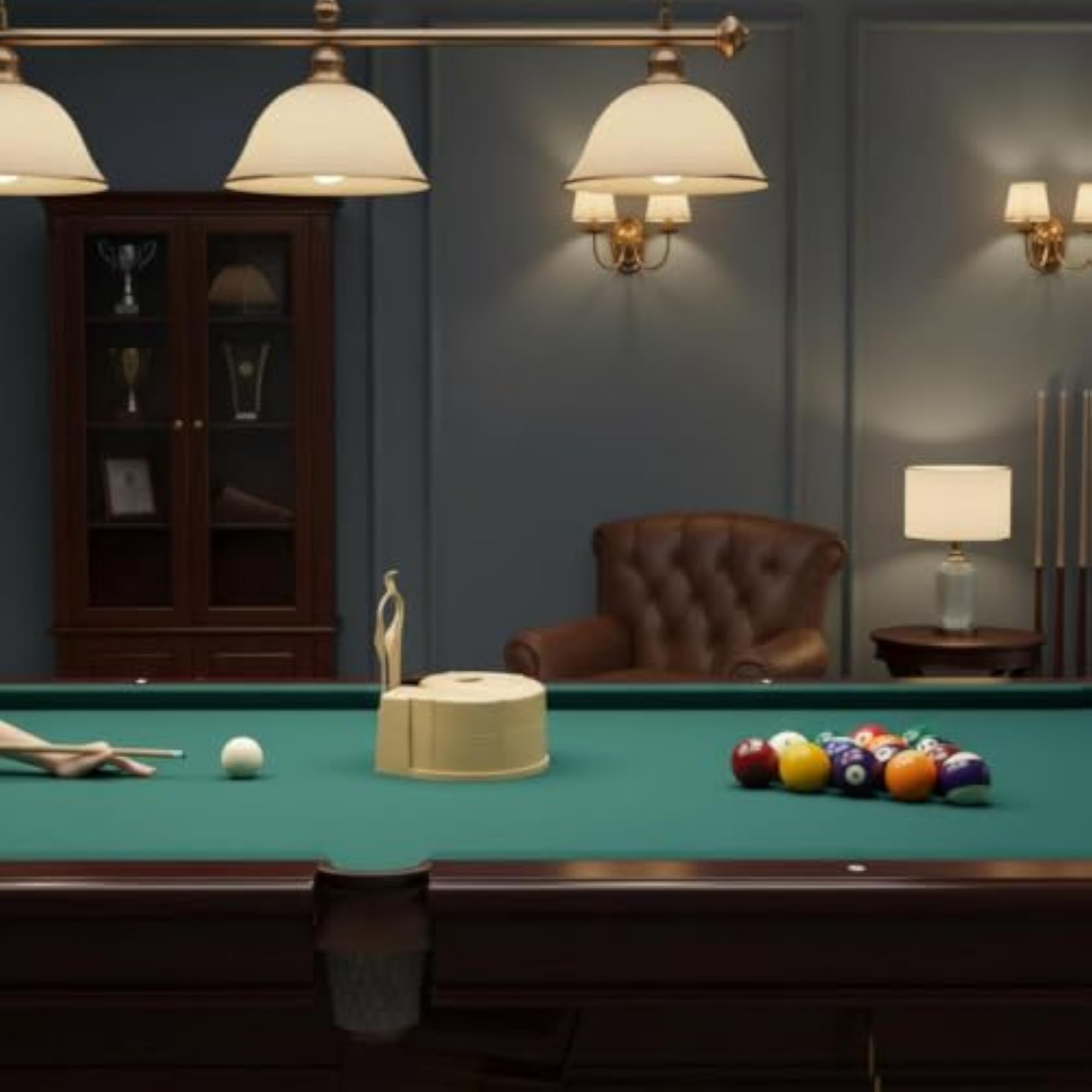 3D Printed Automatic Pool Ball Setter for Billiards