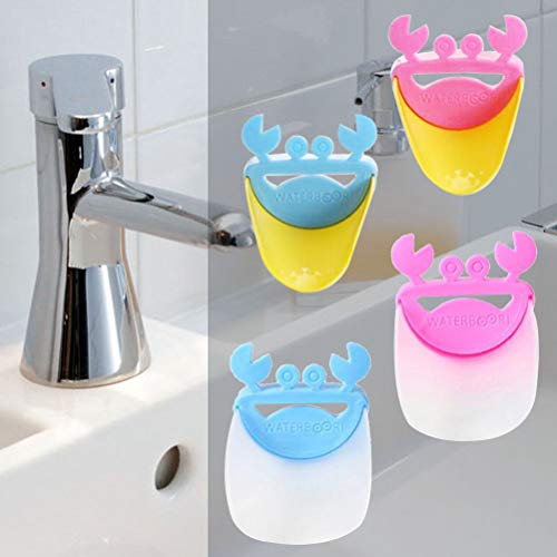 Extensores de torneira saudáveis para lavar à mão com dispositivos de lavagem para bebês e crianças,