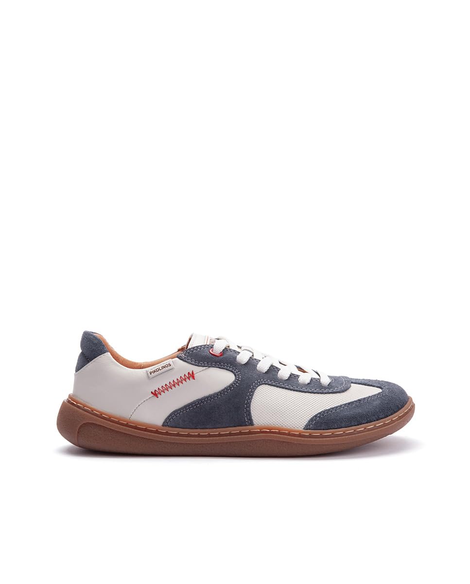 Pikolinos Aranjuez Deportivos Barefoot Unisex | en Cuero | Plantilla Extraíble | Talla EU 35-47