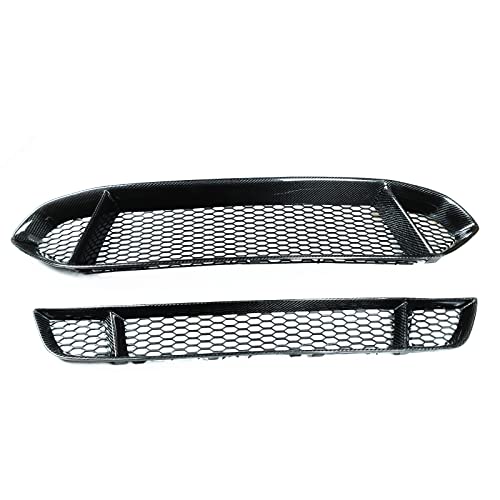 Calandre de voiture supérieure et inférieure en maille noire pour modèles 2013 à 2016
