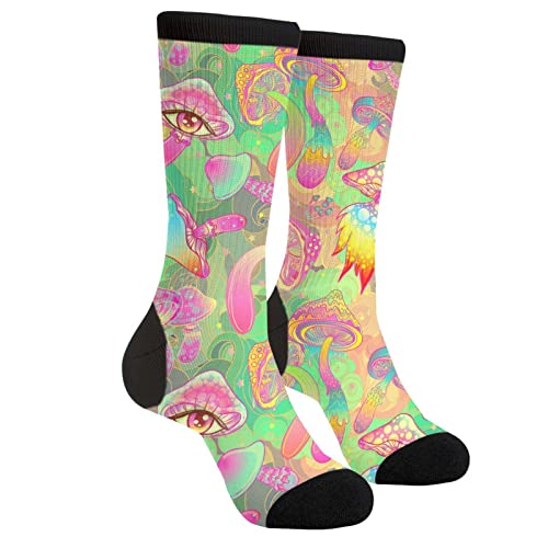 Blaue Chinoiserie lustige Unisex-Socken für Männer und Frauen, 4, Einheitsgröße Cover