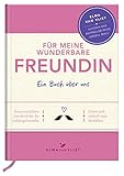 freundschaft buchstaben  Für meine wunderbare Freundin: Schön, dass es dich gibt!
