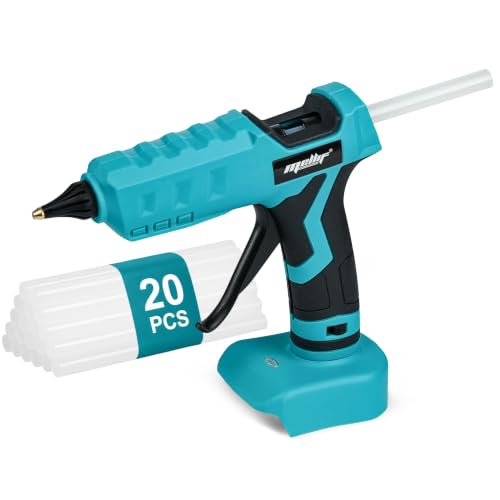 Image of 100W Cordless Hot Glue Gun Compatible with Makita 18V Battery