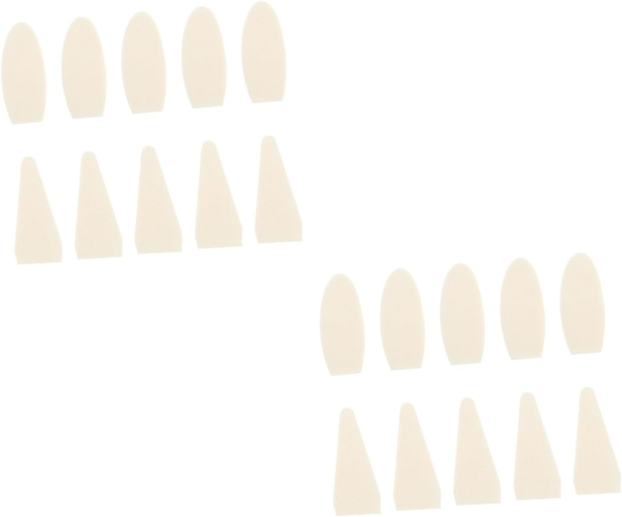 STOBOK 80 Pcs Sketch Eraser Tools Wipers Pencil Erasers Mixer Kneaded Eraser Face Scraper Artist Blenders Highlight Sponge Wiper Sketch Wipe Cutter Sponge Heads Sketch Tool White