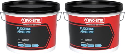 Image of EVO-STIK 367811-STX Flooring Adhesives, 2.5 Litre (Packing May Vary) (Pack of 2)