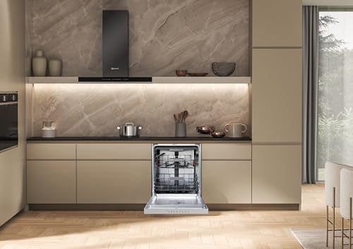 Bauknecht BK4UB14BN7A0X Unterbau-Geschirrspüler/ 60 cm/ActiveDry–automatisches Türöffnungssystem/Startzeitvorwahl/MultiZone–separates Ober- oder Unterkorbspülen/Besteckschublade–flexibel beladbar